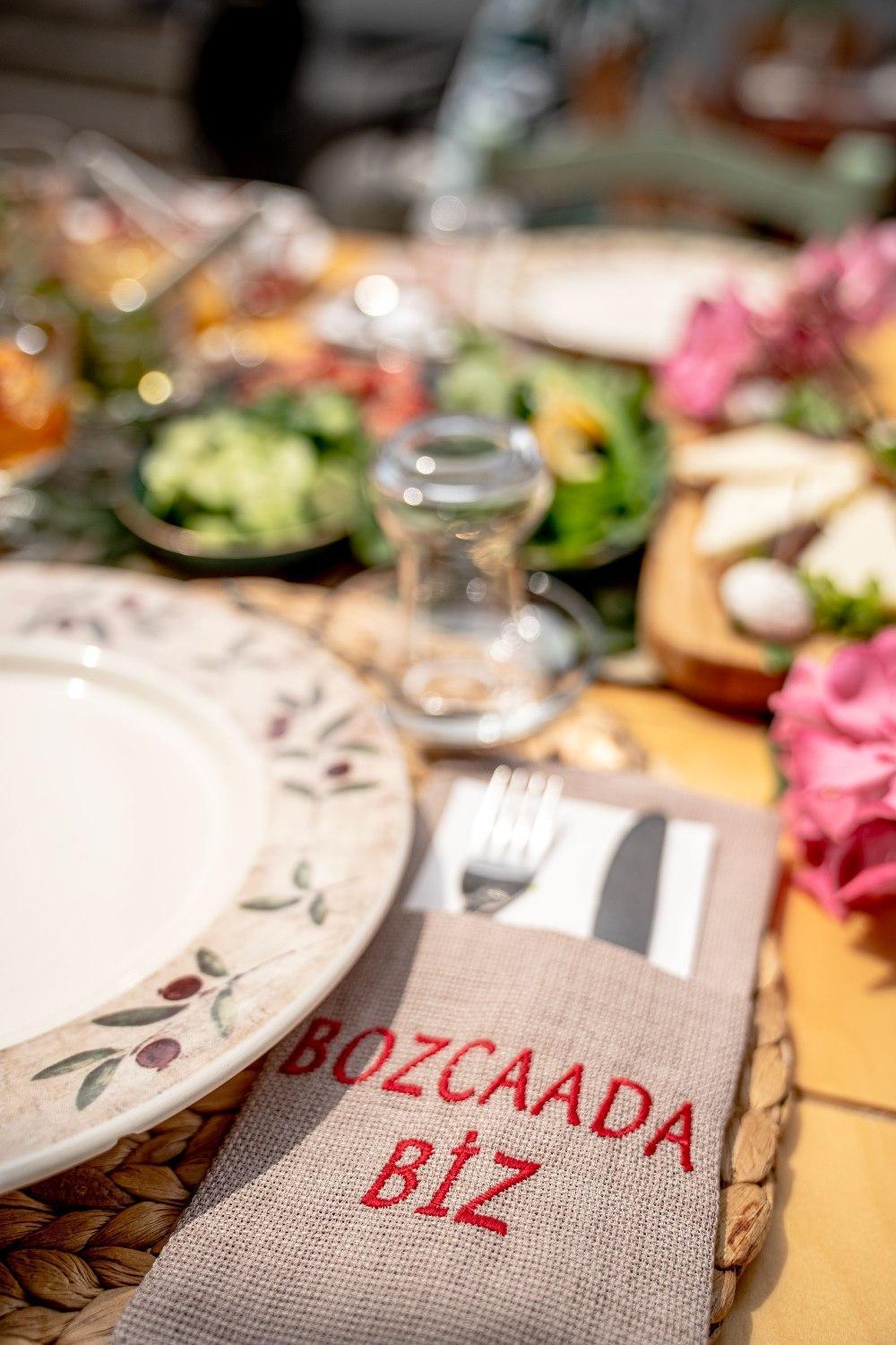 Bozcaada Biz Otel Bagian luar foto